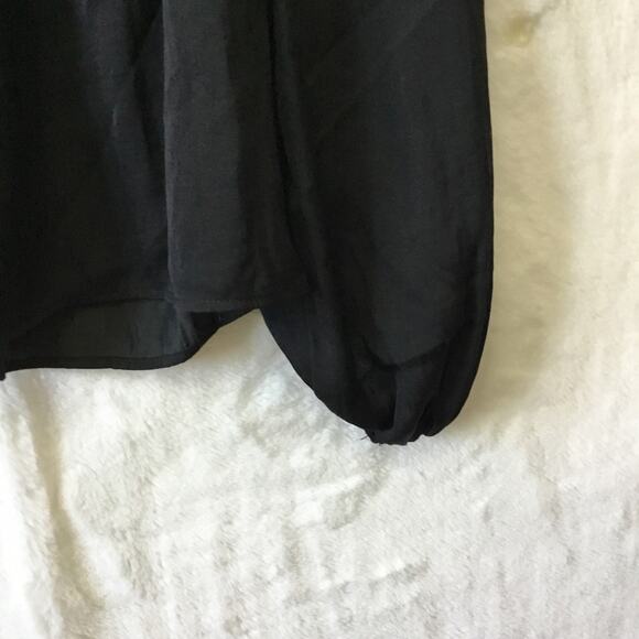 Archives Black Ruffled Off-The-Shoulder Top - Picture 8 of 13